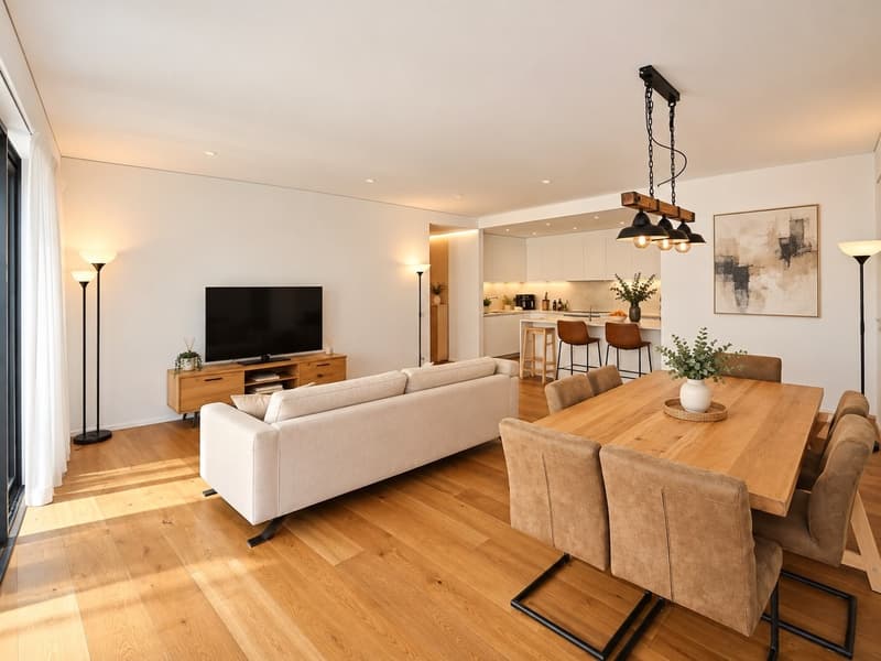 Moderno appartamento con 2 terrazze - 100 m dal Lago di Lugano (7)