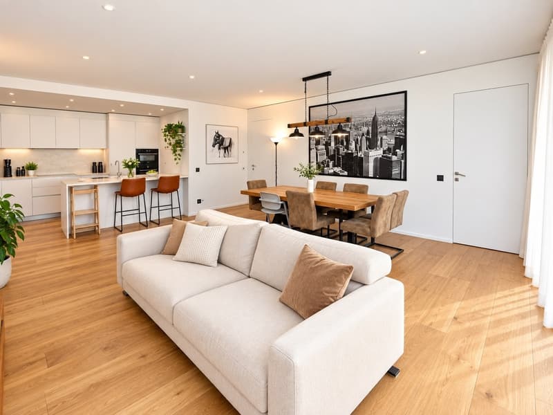Moderno appartamento con 2 terrazze - 100 m dal Lago di Lugano (8)