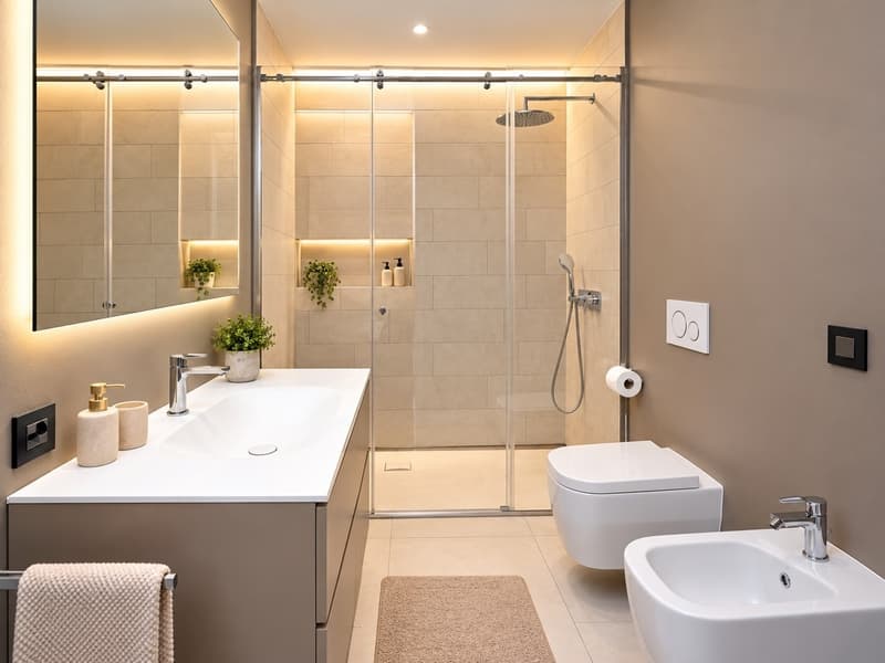 Moderno appartamento con 2 terrazze - 100 m dal Lago di Lugano (13)