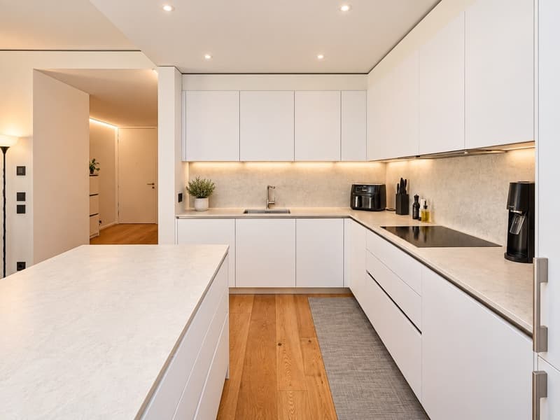 Moderno appartamento con 2 terrazze - 100 m dal Lago di Lugano (10)