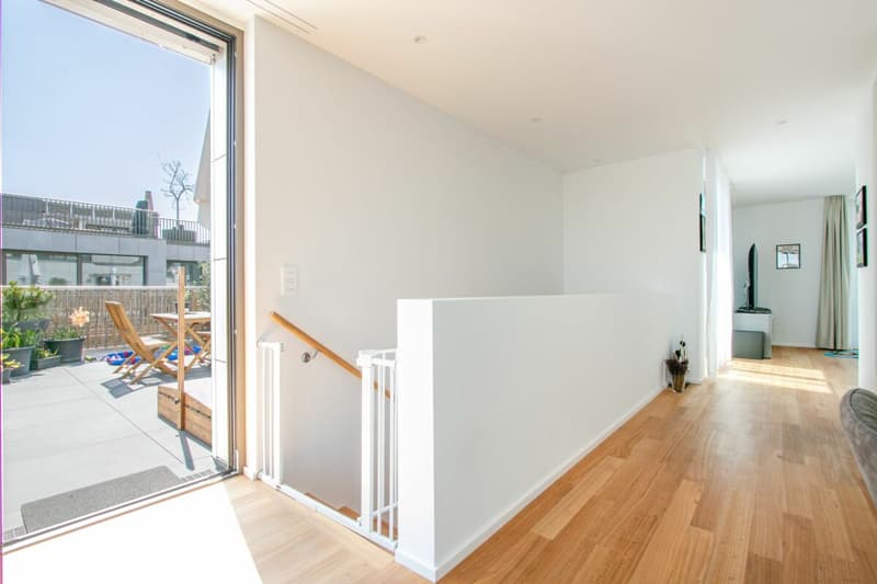 Maisonette moderna di 3,5 locali in standard Minergie-P - rurale, centrale e con terrazza soleggiata di 40m² (6)