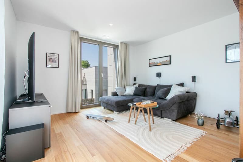 Maisonette moderna di 3,5 locali in standard Minergie-P - rurale, centrale e con terrazza soleggiata di 40m² (9)