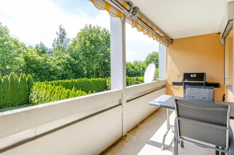 Komfortable 3.5 Zimmer Wohnung mit Balkon und zwei Tiefgaragenplätze (8)