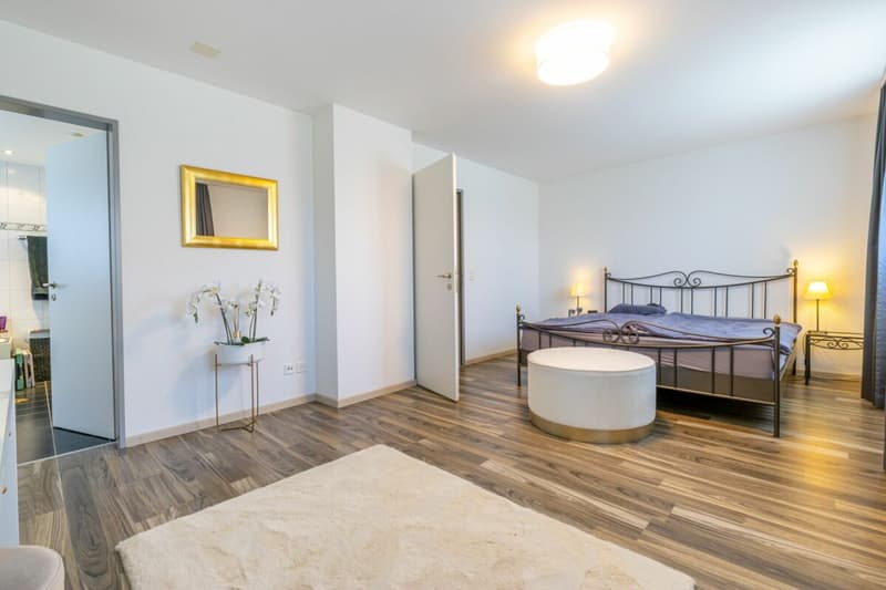 Grosszügiges 6.5-Zimmer-Doppeleinfamilienhaus mit Doppelgarage, Garten und Pool (8)