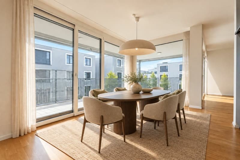 Modern wohnen in Rheinnähe - 4.5-Zimmer-Eigentumswohnung mit Minergie und einem Tiefgaragenplatz (3)