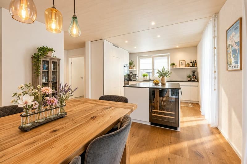 Hochwertige 4.5-Zimmer-Gartenwohnung in ruhigem Familienquartier ohne Durchgangsverkehr (1)