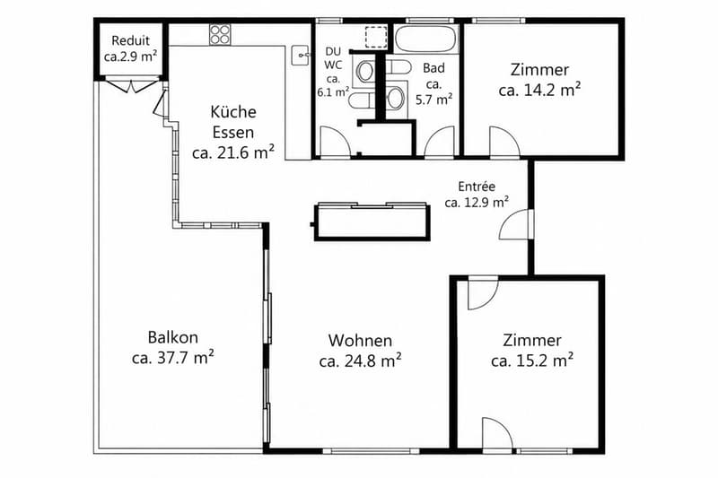 Lichtdurchflutete Minergie-3.5-Zimmer-Wohnung mit grosszügigem Balkon und Hobbyraum (16)