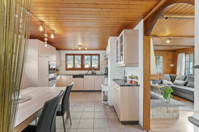 EG: Küche/Wohnzimmer