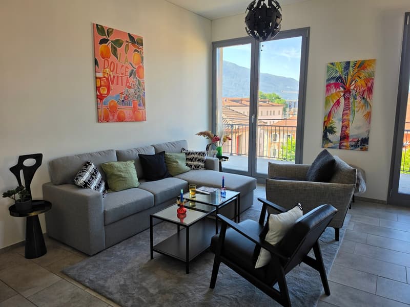Appartamento di 3 locali a Muralto con vista panoramica – anche residenza secondaria (2)