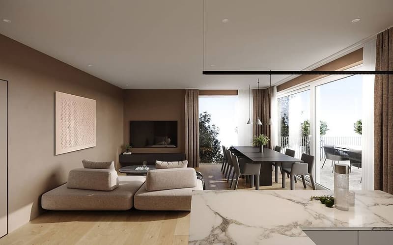 Splendido Attico di 4.5 locali con ampia terrazza (8)