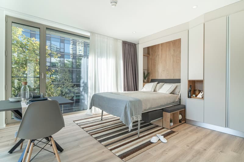 City Pop Zürich Oerlikon – Premium Living with Free Spa, Gym & Relax Area (15)