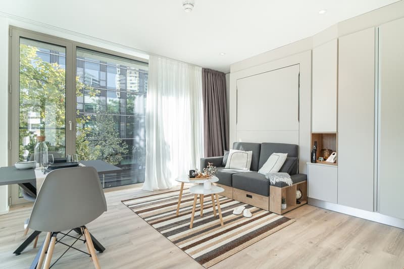 City Pop Zürich Oerlikon – Premium Living with Free Spa, Gym & Relax Area (13)