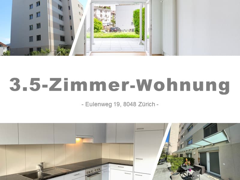 Moderne, zentral und ruhig gelegene 2.5 Zimmer-Wohnung mit Gartensitzplatz (1)
