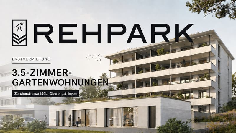 Wohnen mit Gartenfeeling - 3.5-Zimmer-Gartenwohnungen im Neubau Rehpark (1)