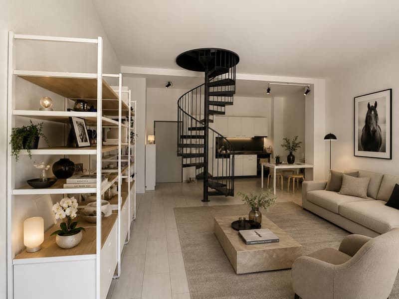 Charmante 3.5-Zimmer-Maisonette-Wohnung in Gattikon (3)