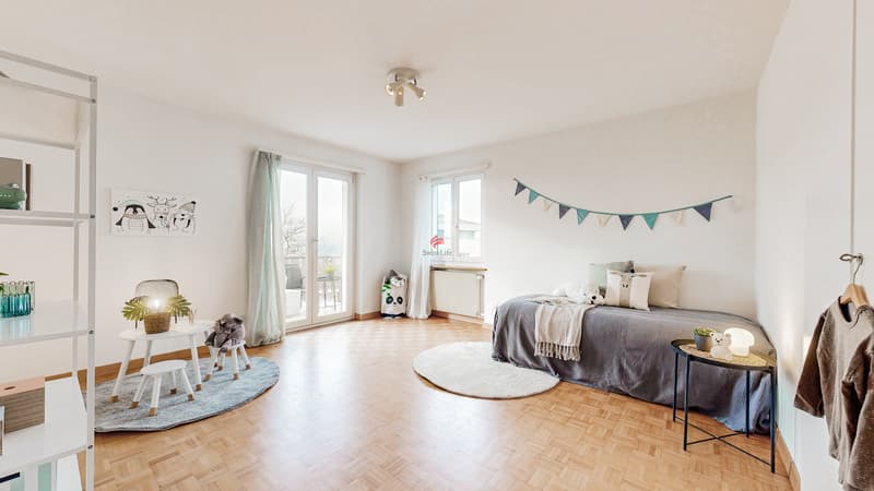 Über dem Nebel: Sonnige 4.5-Zi-Oase mit Garten in Zürich-Witikon (10)