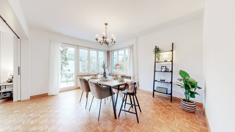 Über dem Nebel: Sonnige 4.5-Zi-Oase mit Garten in Zürich-Witikon (5)