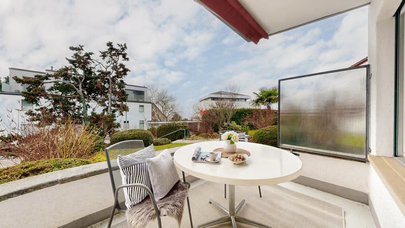 Über dem Nebel: Sonnige 4.5-Zi-Oase mit Garten in Zürich-Witikon (7)
