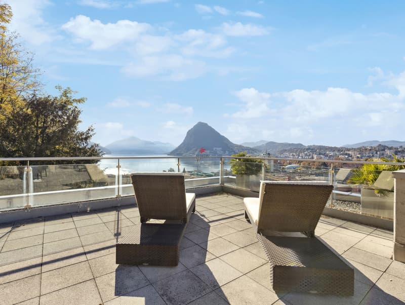 Ikonisches Penthouse mit Dachterrasse und Seeblick (10)