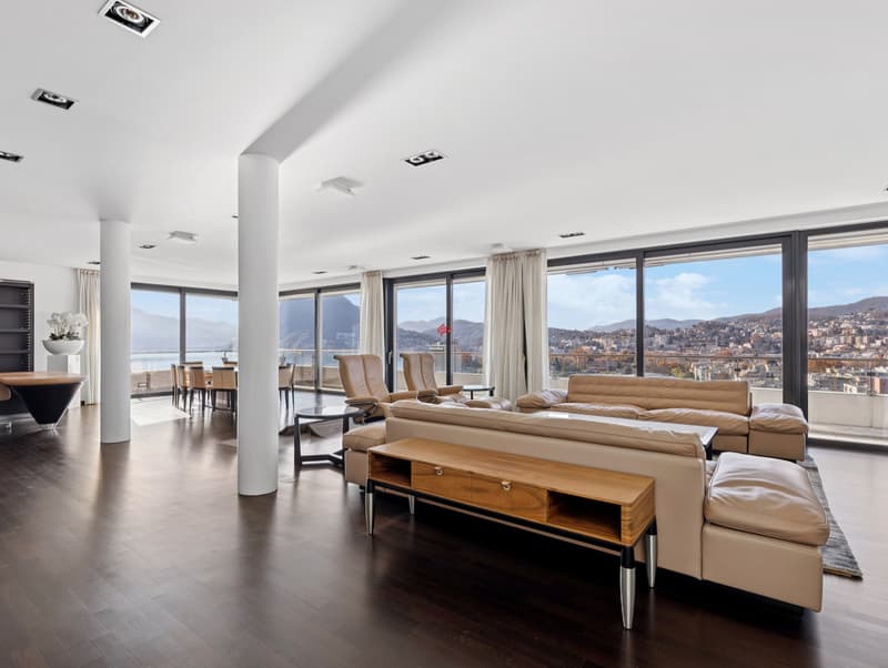 Ikonisches Penthouse mit Dachterrasse und Seeblick (2)