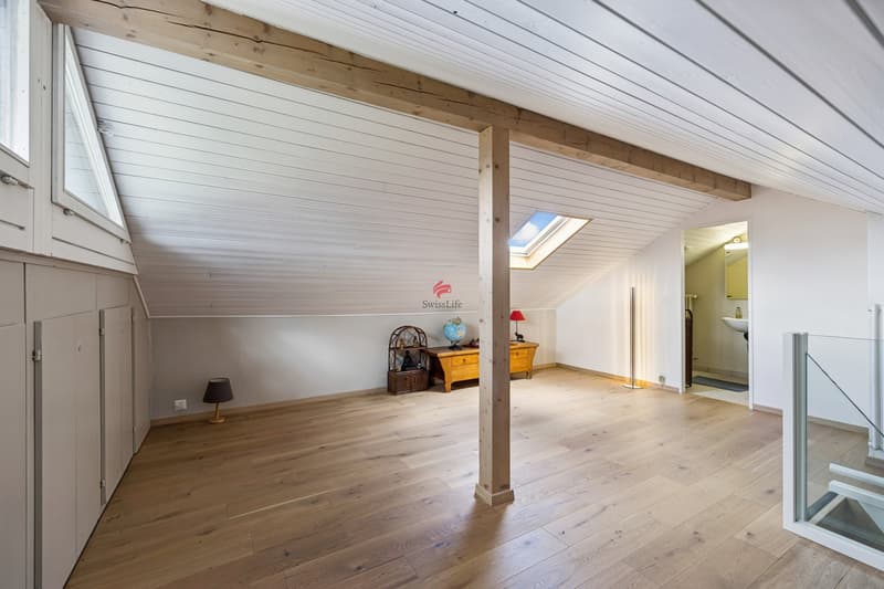 / Second niveau avec salle de bains