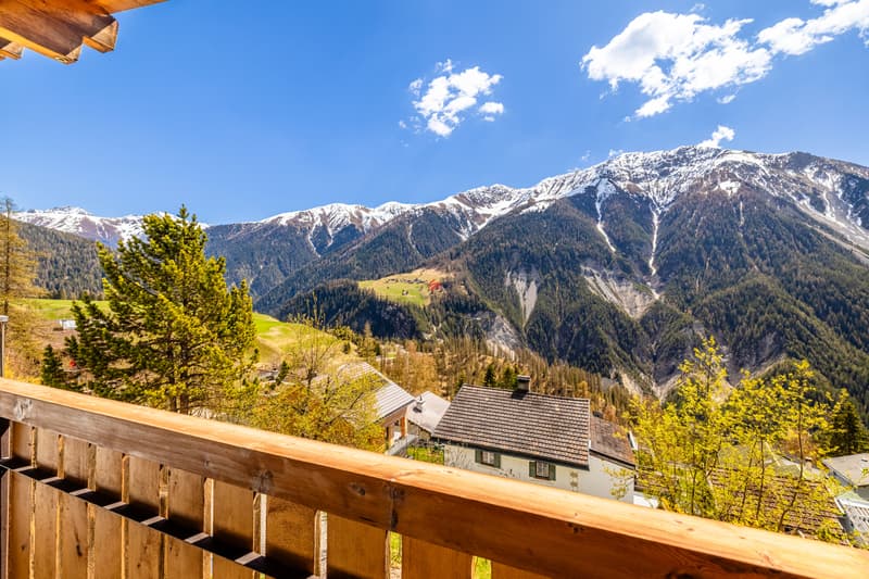 Sonnenverwöhnte Ferienwohnung mit Bergpanorama (2)