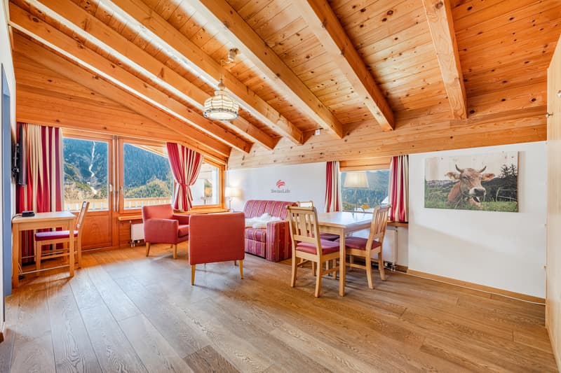 Sonnenverwöhnte Ferienwohnung mit Bergpanorama (1)