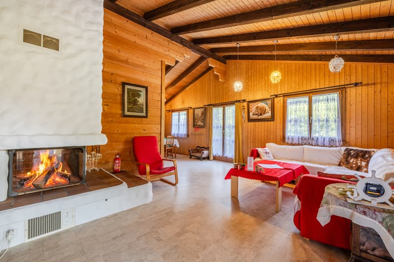 Rückzugsort im Grünen - Charmantes Chalet mit viel Umschwung (3)