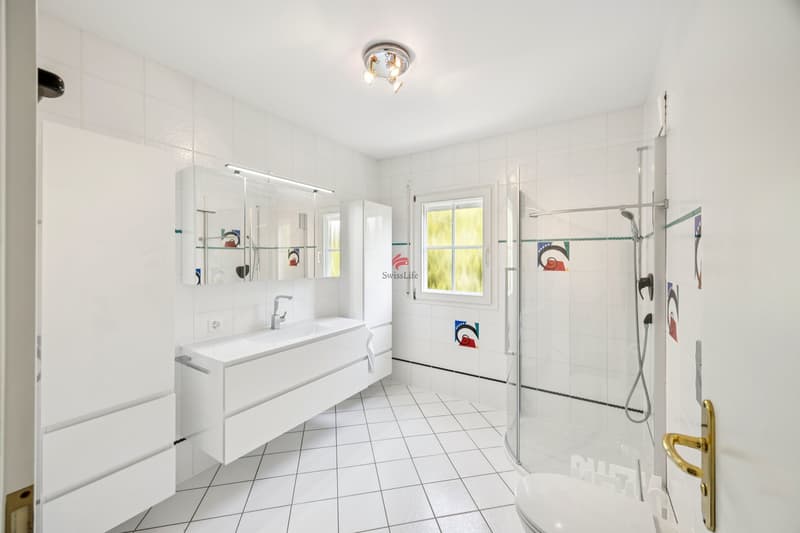 Gastebad-Dusche Hauptgeschoss