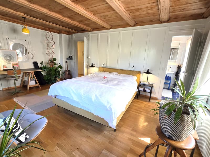 Schlafzimmer zum Bad