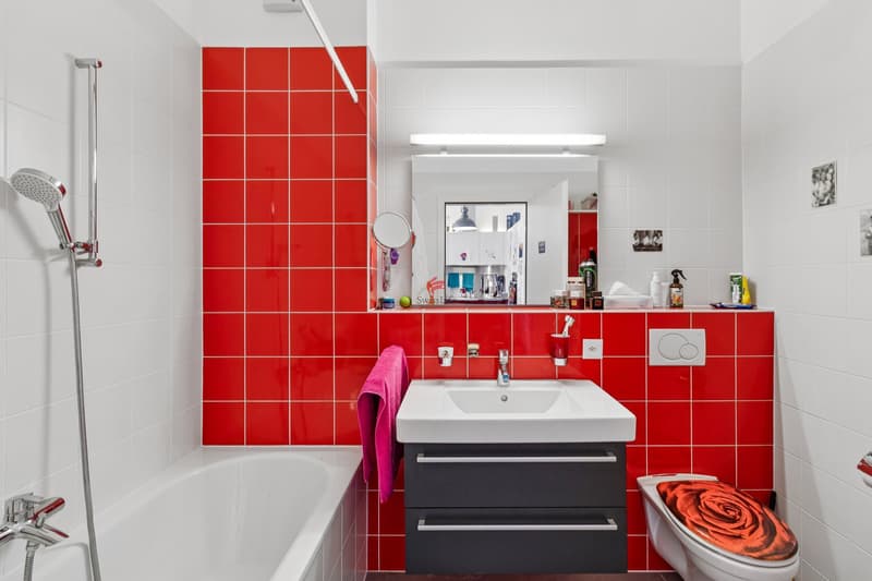 / Salle de bains équipée