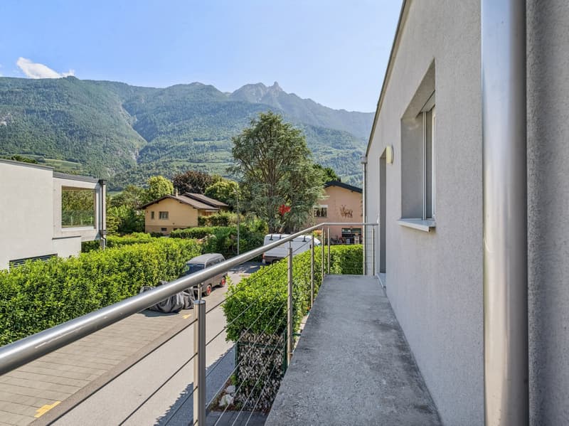 / Vue depuis le balcon