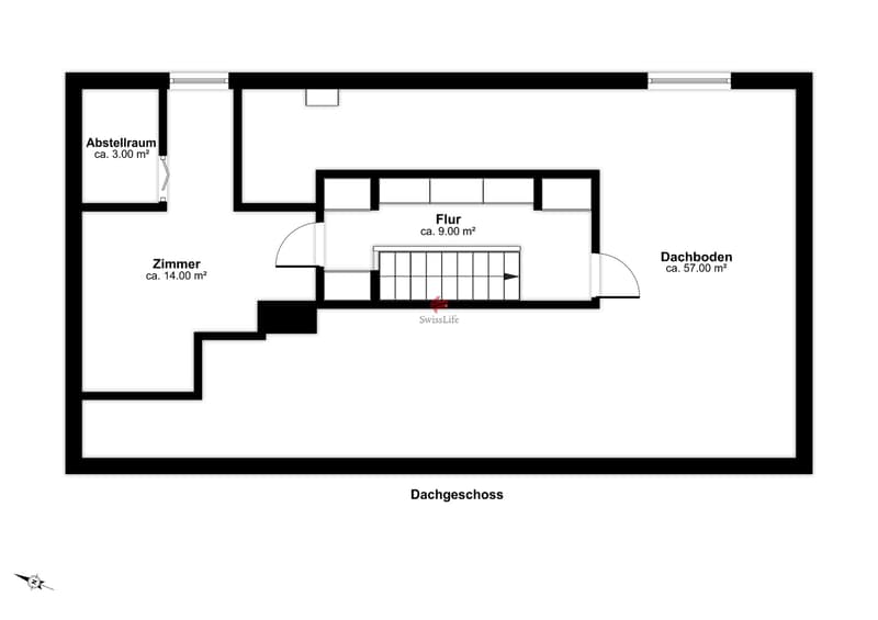 Grundriss Dachgeschoss