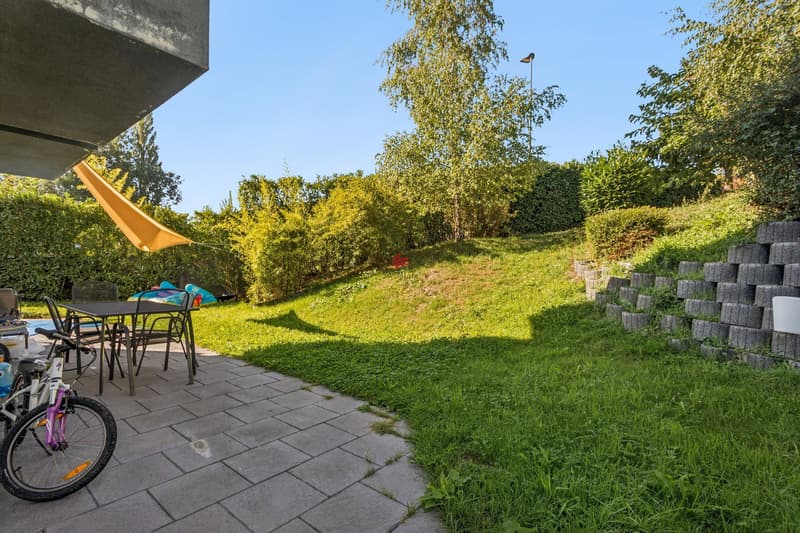 / Vue sur le jardin