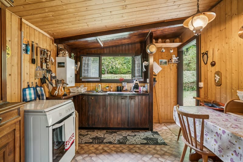 Chalet d'été situé en zone agricole au coeur de la nature (4)