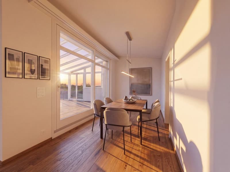 Privates Bergpanorama - Maisonette mit sonniger Südterrasse (6)