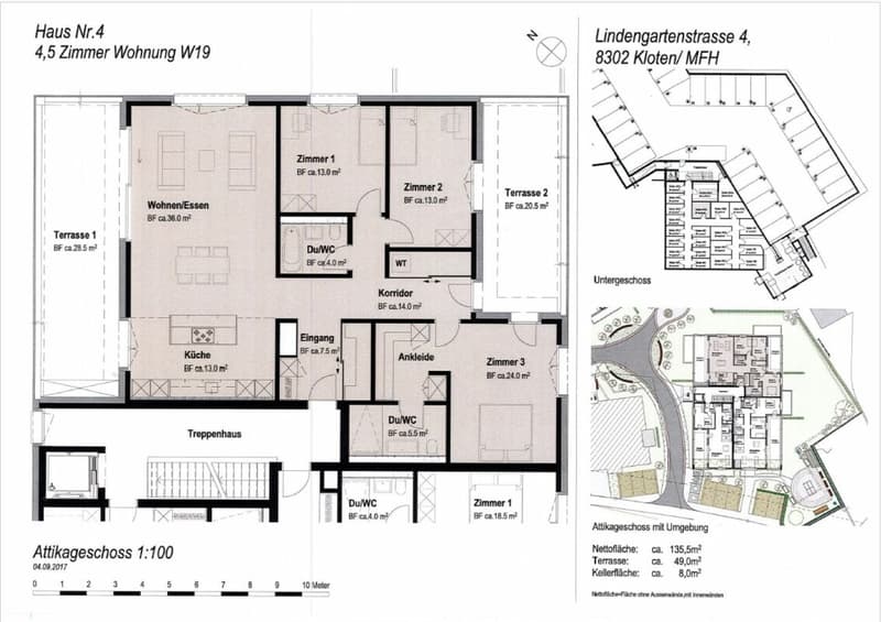 Exklusive 4.5-Zimmer-Attikawohnung - Luxusausbau, Designer-Küche & zwei Terrassen im Zentrum von Kloten (22)