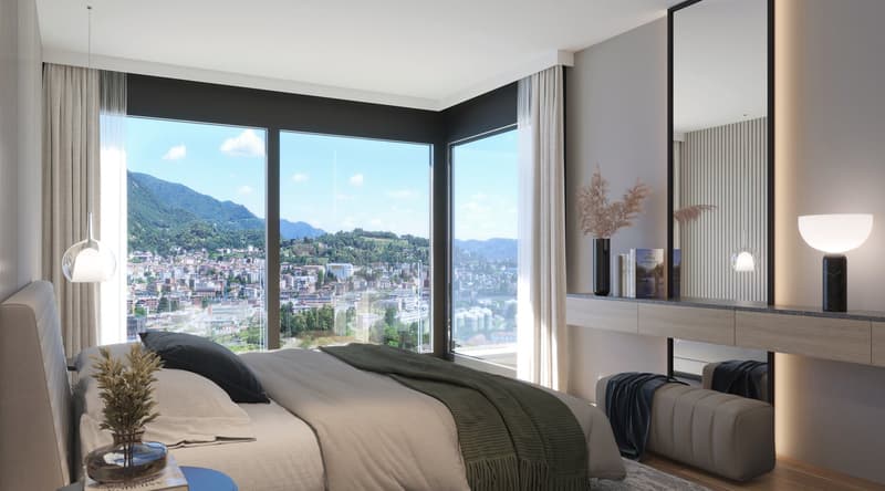 NUOVO DUPLEX IMMERSO NEL VERDE - ALBONAGO (2)