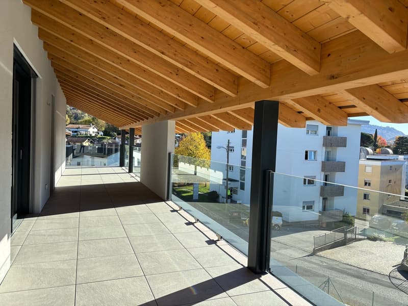 Moderno attico di 3.5 locali con ampio terrazzo (1)