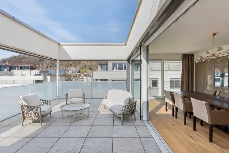 Nel cuore di Paradiso attico di 3.5 locali con terrazzo e roof garden (5)