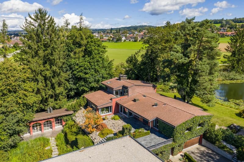Villa für Freigeister und Lebenskünstler auf 10'000 m² zwischen Zürich und Zug (12)