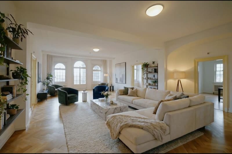Als Privatresidenz, Kanzlei oder Klinik: Jugendstil-Stadtvilla mit grossem Park und Seesicht (11)