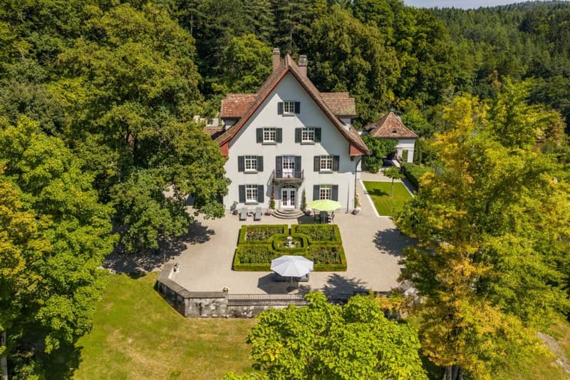 Das Anwesen Wolfer-Sulzer am Rosenberg: 10'000 m² Privatsphäre in der Stadt Winterthur (2)