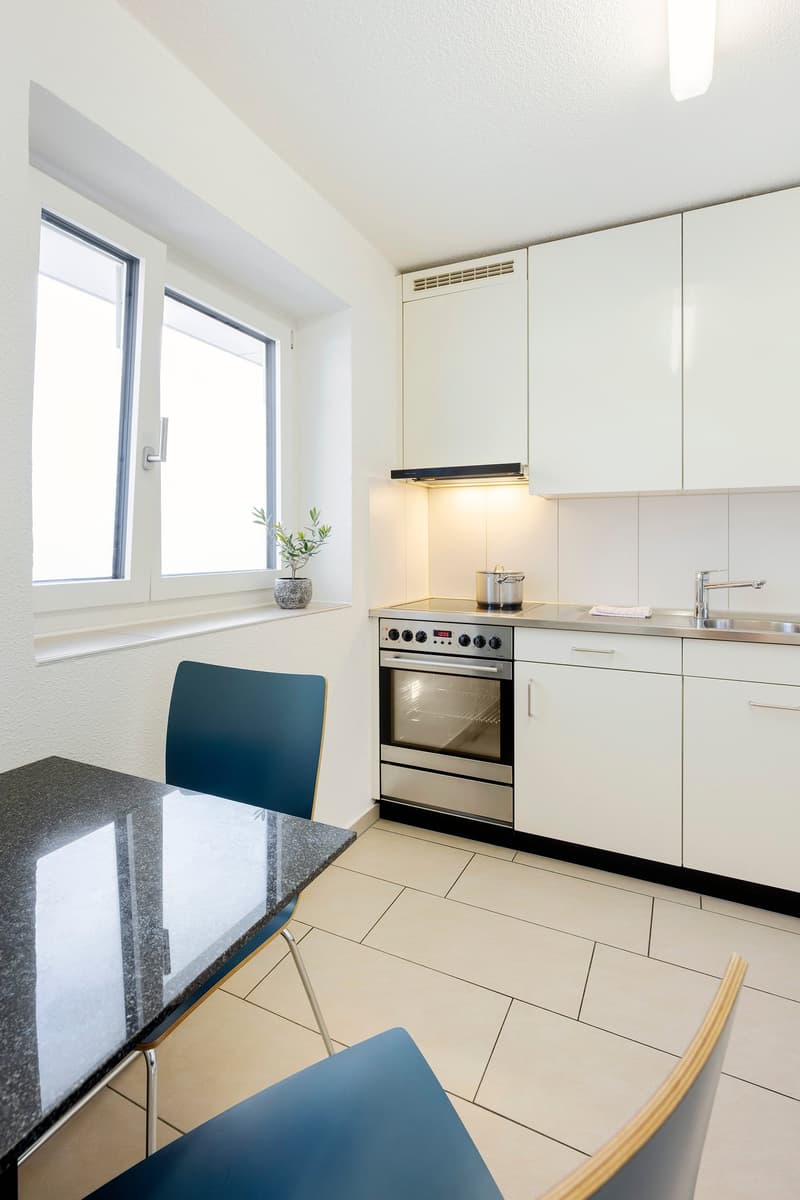 Furnished 1-bedroom Apartment / Möbliertes 2-Zimmer Apartment (9)