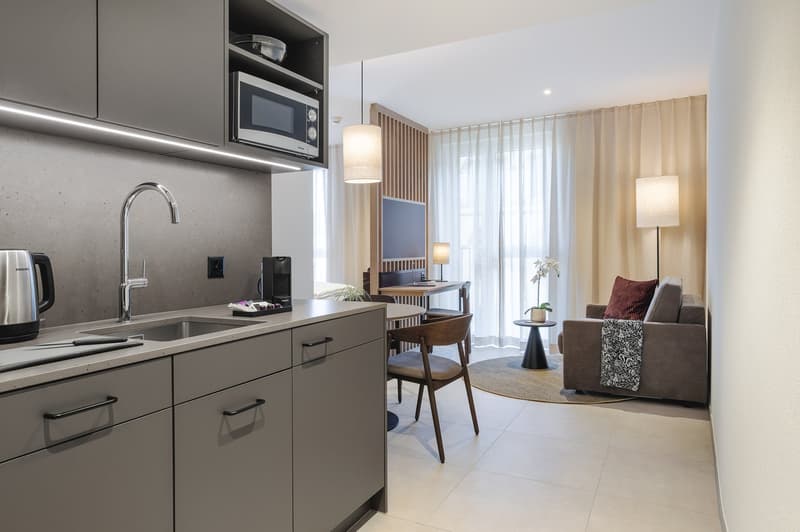 Studio Apartment Suite möbliert in Zürich – Zentral in der Stadt wohnen – ab 01.04.2026 (3)