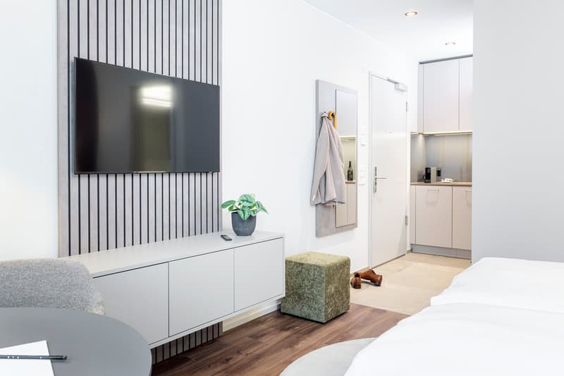 Studio Apartment möbiliert in Cham (Zug), Papieri-Areal (4)