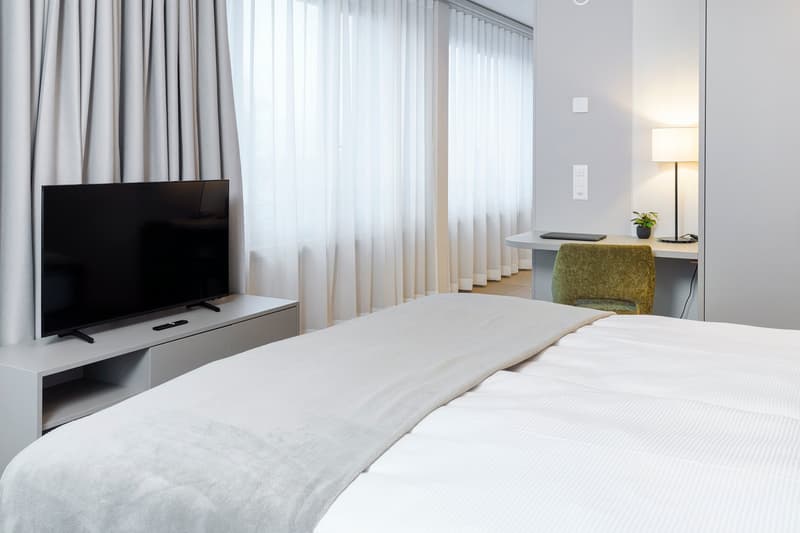 Studio Apartment Suite möbiliert in Cham (Zug), Papieri-Areal (7)