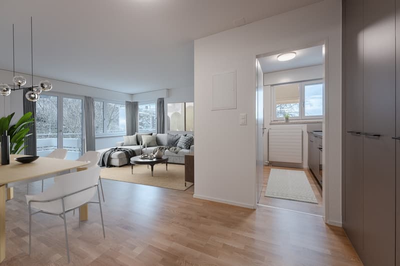 Modern saniert (2022): Helle 4.5-Zimmer-Wohnung in Wittenbach (1)