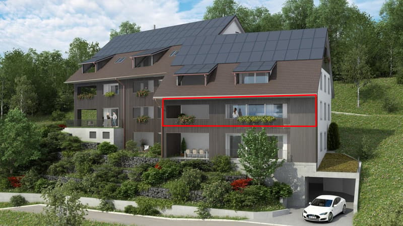 Moderne 3.5-Zimmer-Wohnung mit herrlichem Ausblick (1)