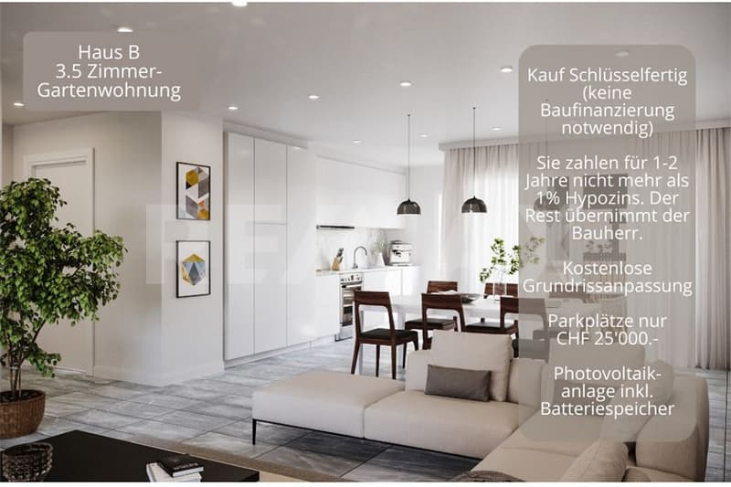 Neubau "Im Breitenmatt": Exklusive 2.5-Zimmerwohnung mit Garten und zeitloser Eleganz (1)
